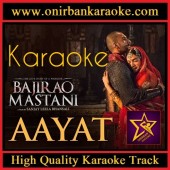 Aayat Karaoke By Arijit Singh - Bajirao Mastani (Scrolling)