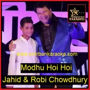 Modhu Hoi Hoi By Jahid & Robi Chowdhury (Version-Ityadi) (Karaoke_Mp4)