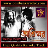 Omorotter Prottasha Nei Karaoke By Kabir Sumon - Jaatishwar (Mp4)