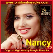 Dristir Bristite Bhiji Sarakhon Karaoke By Nancy (Mp4)