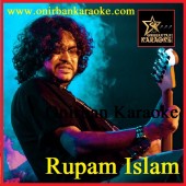 Aro Ekbar Cholo Fire Jai Karaoke By Rupam Islam - Fossils (Scrolling Lyrics)